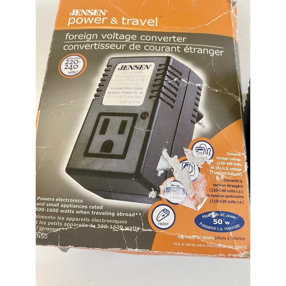 Jensen Power & Travel Foreign Voltage Converter